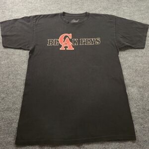 Black Flys Old School "CA" Graphic Black T-Shirt Size‎ Large
